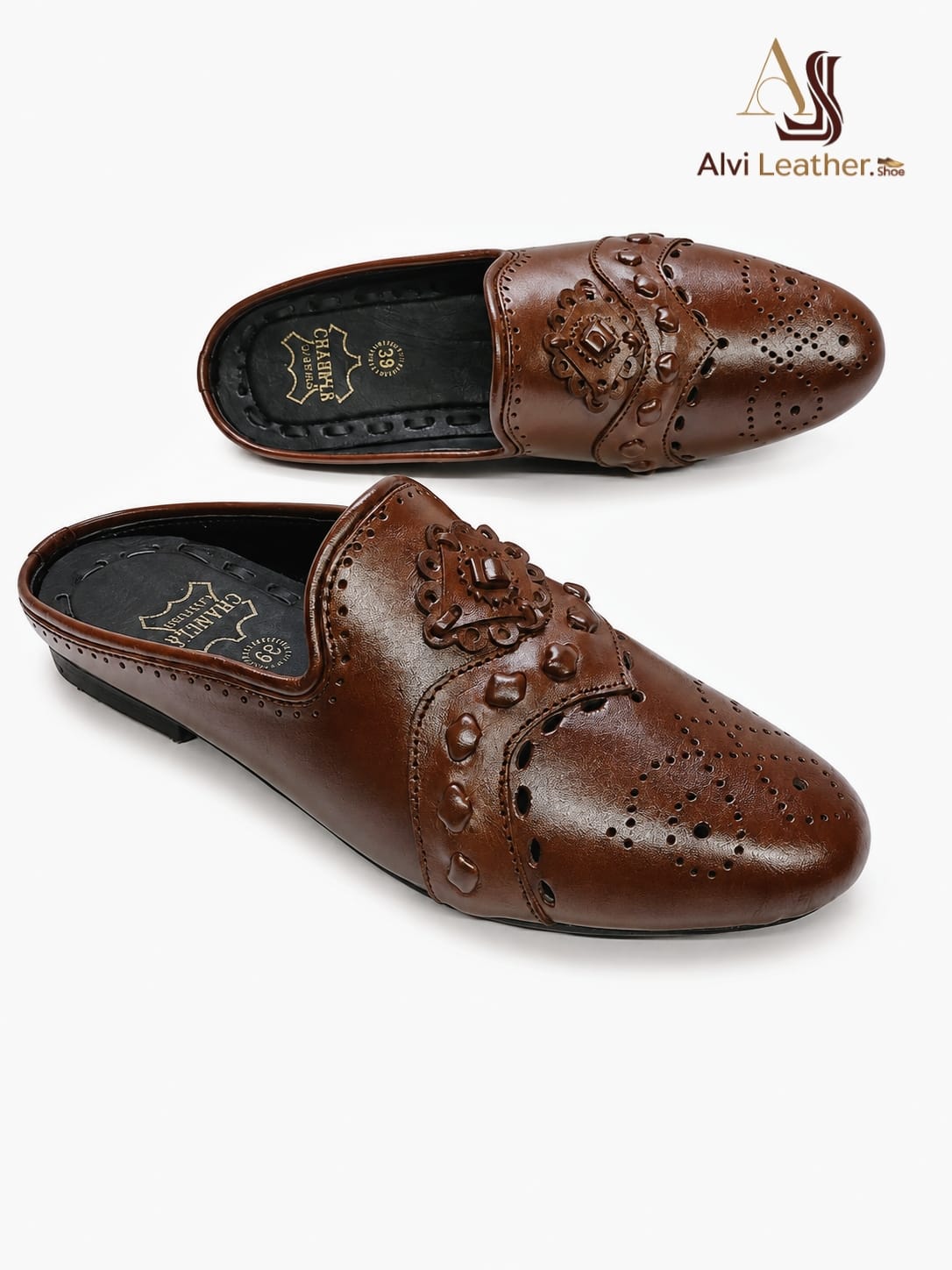 Men’s Half Shoes – 100% Genuine Leather | ASL12
