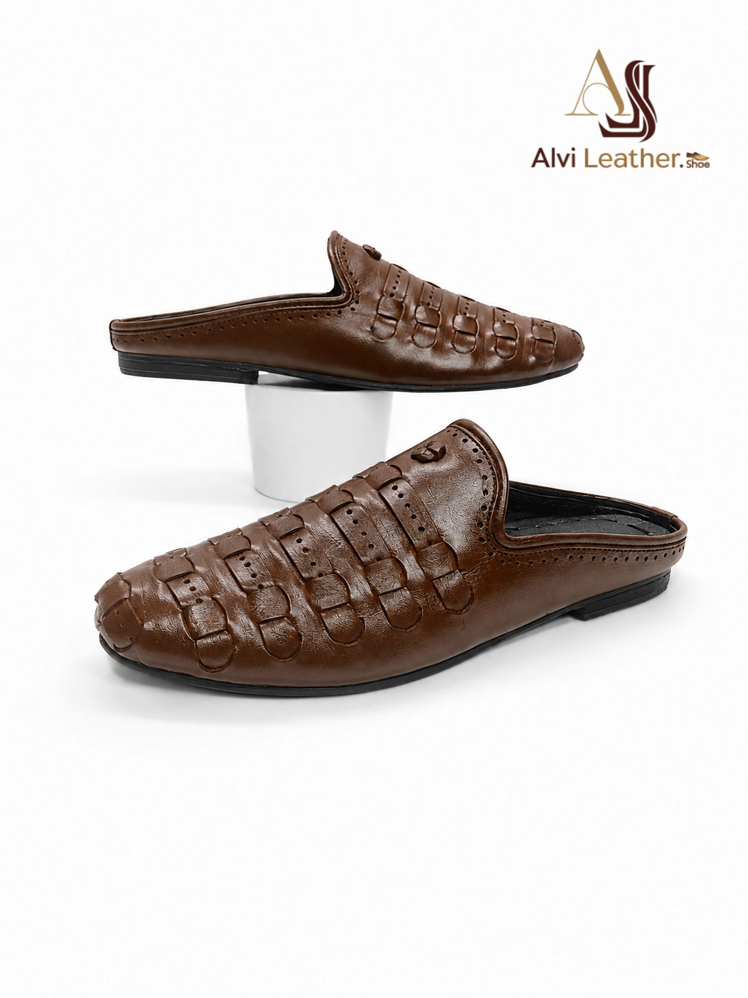 Men’s Half Shoes – 100% Genuine Leather | ASL13