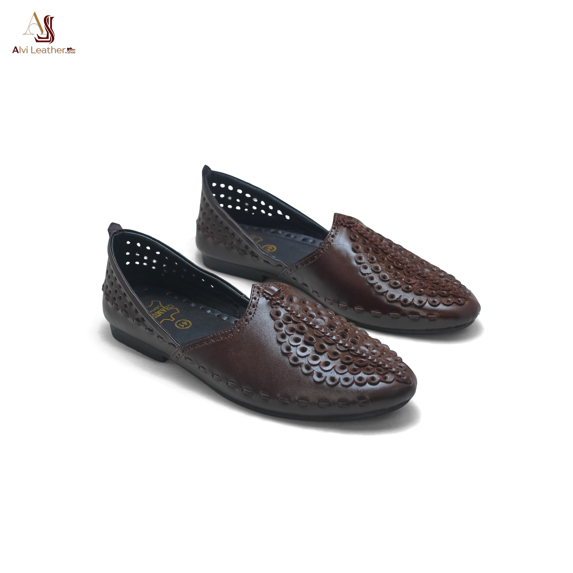 Men’s full shoes made from genuine leather – Alvi Leather