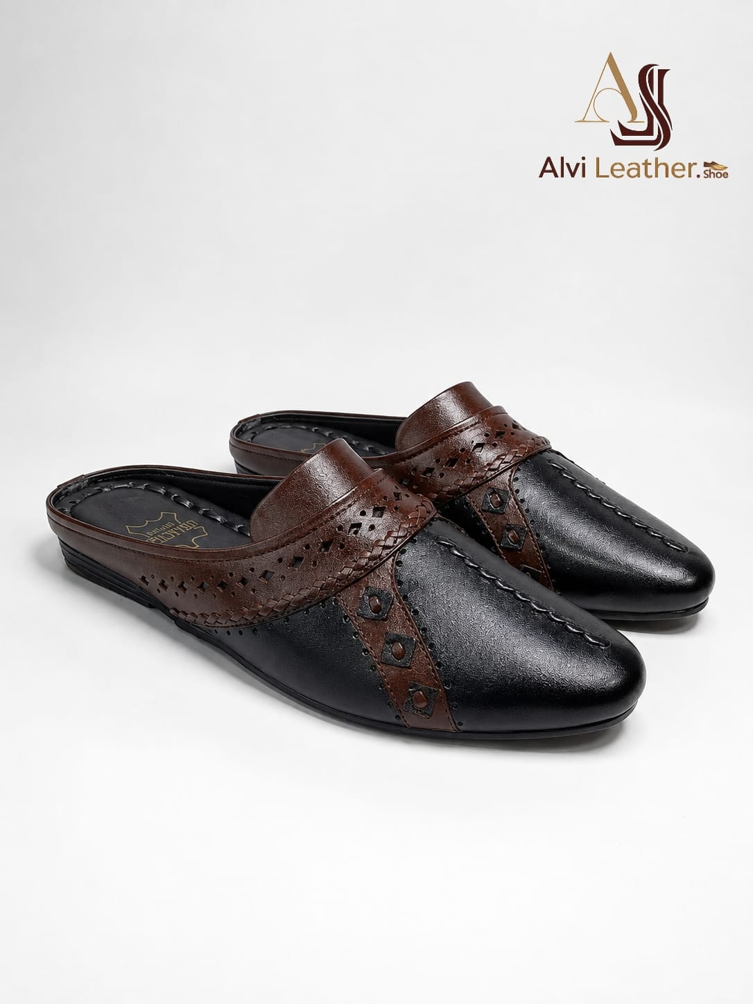 Men’s Half Shoes – 100% Genuine Leather | ASL11
