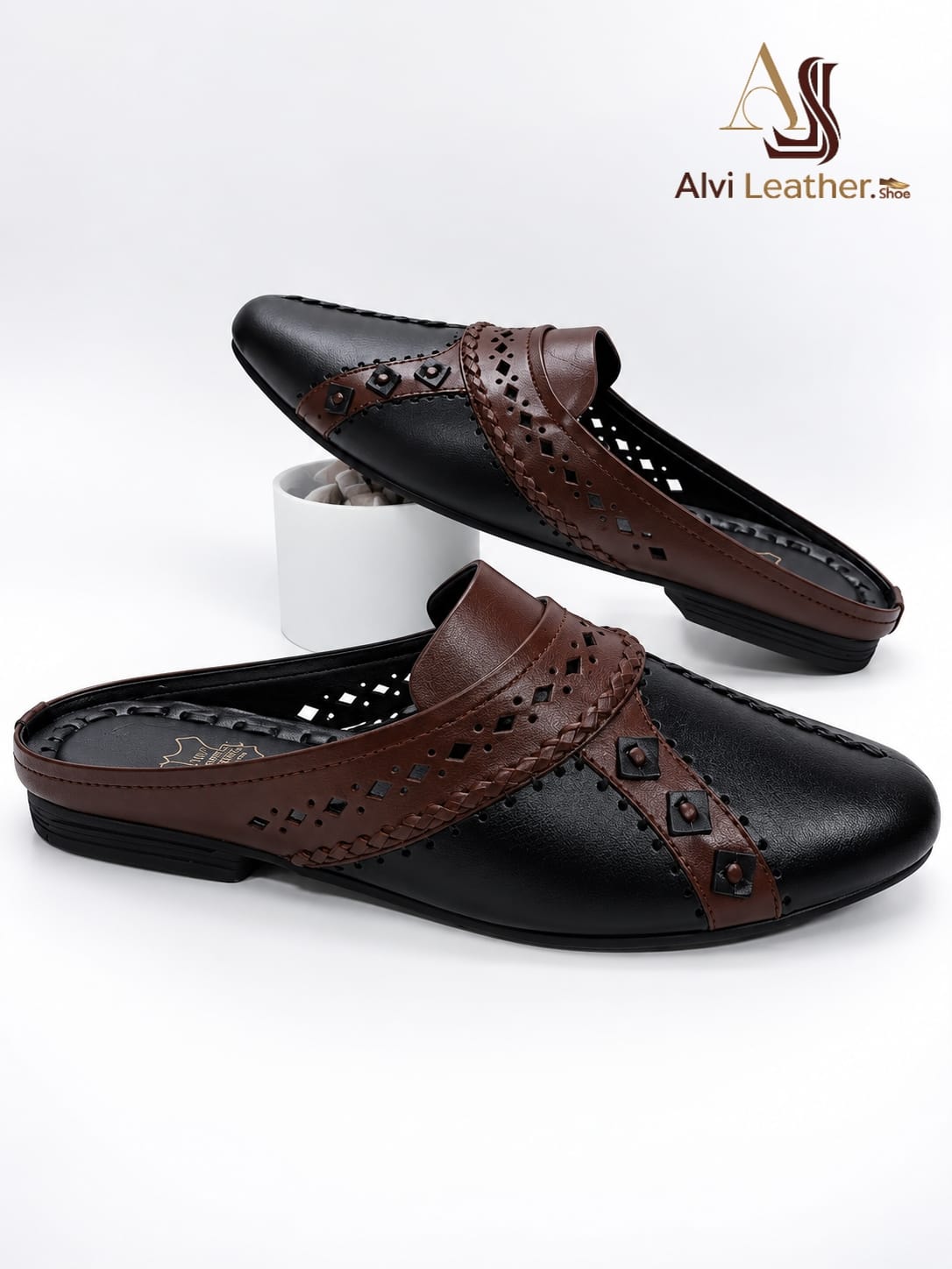 Men’s Half Shoes – 100% Genuine Leather | ASL11