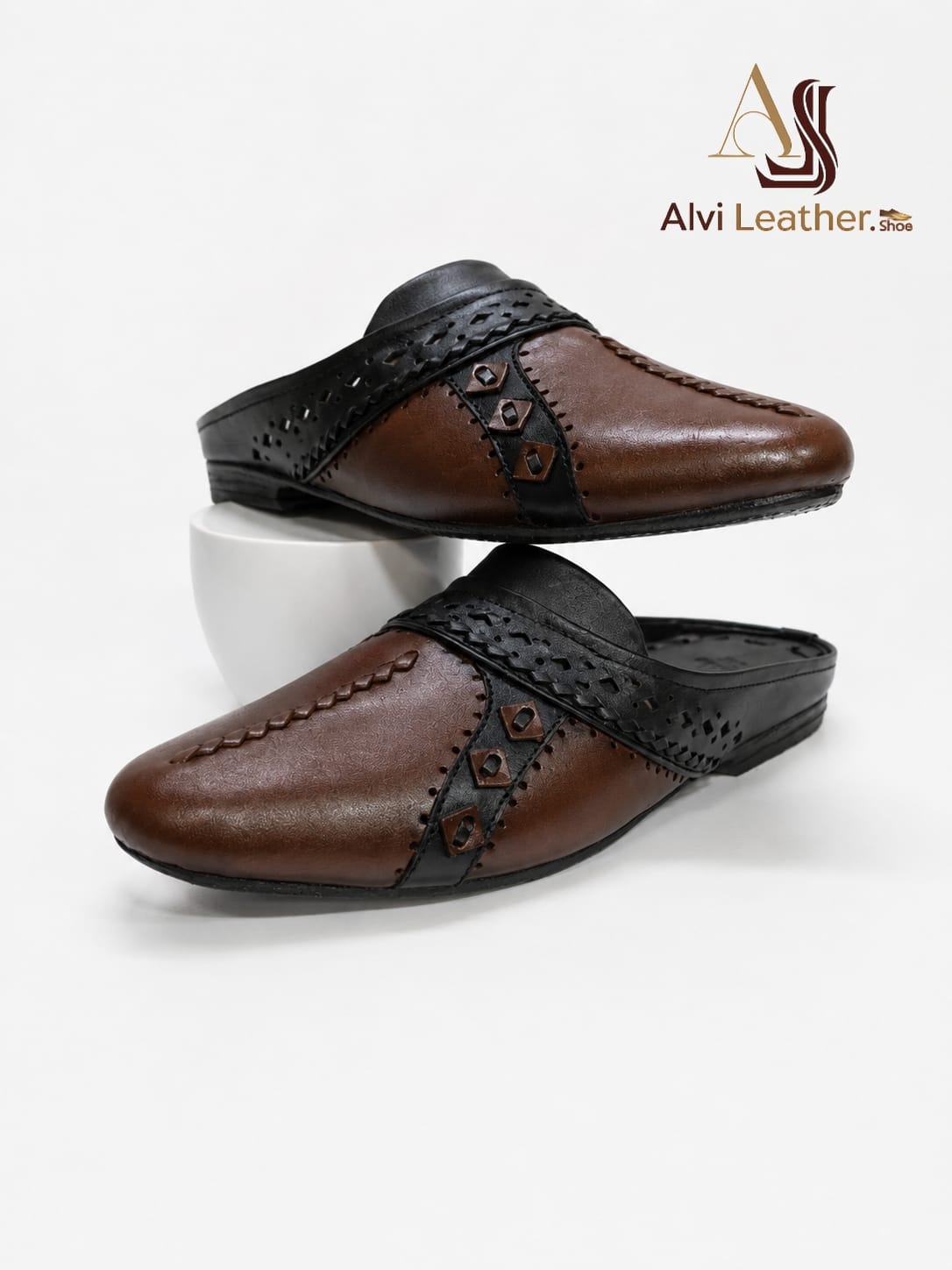 Men’s Half Shoes – 100% Genuine Leather | ASL11