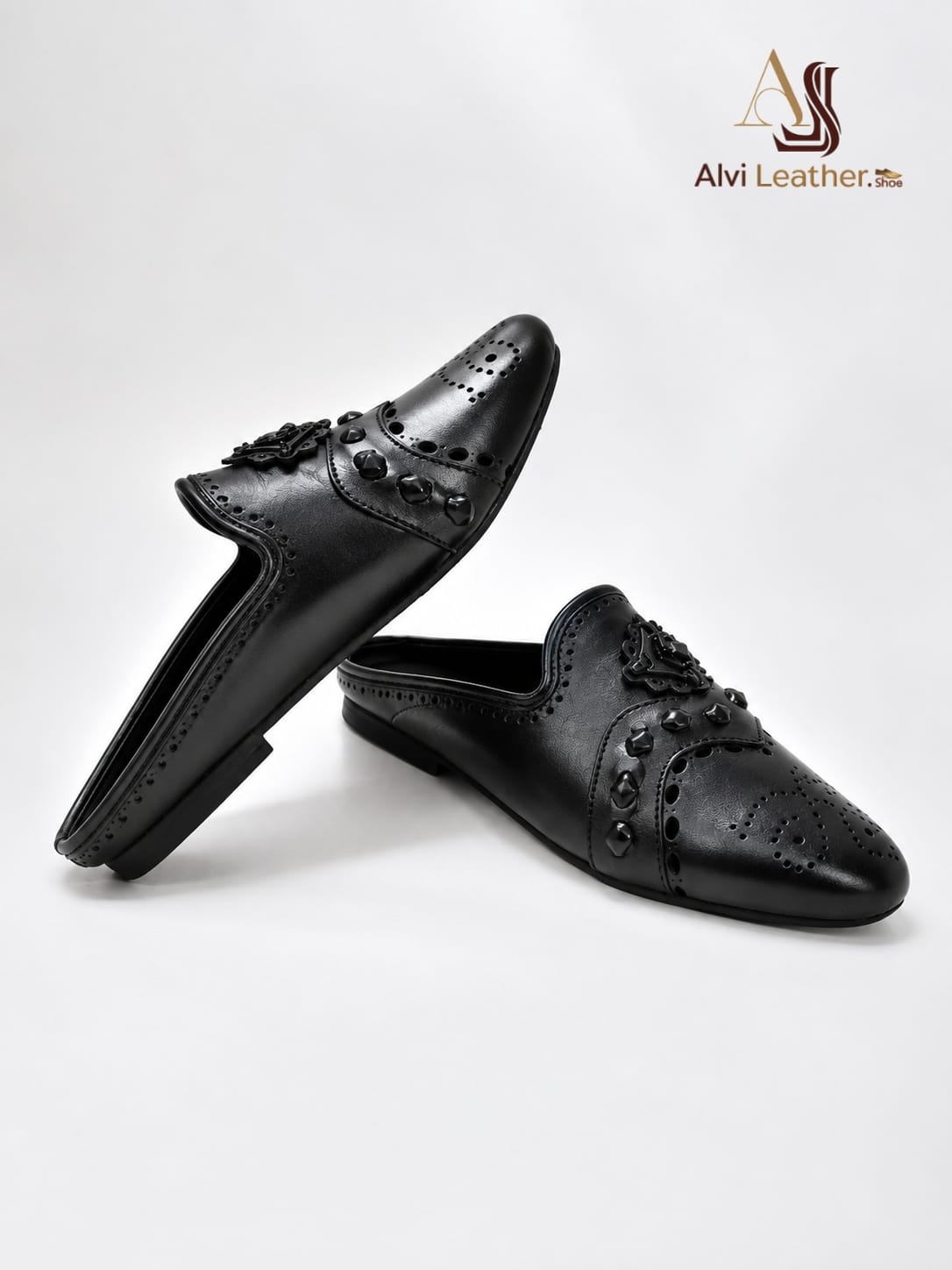 Men’s Half Shoes – 100% Genuine Leather | ASL12
