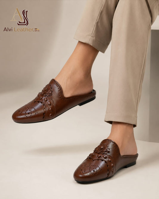 Men’s Half Shoes – 100% Genuine Leather | ASL12