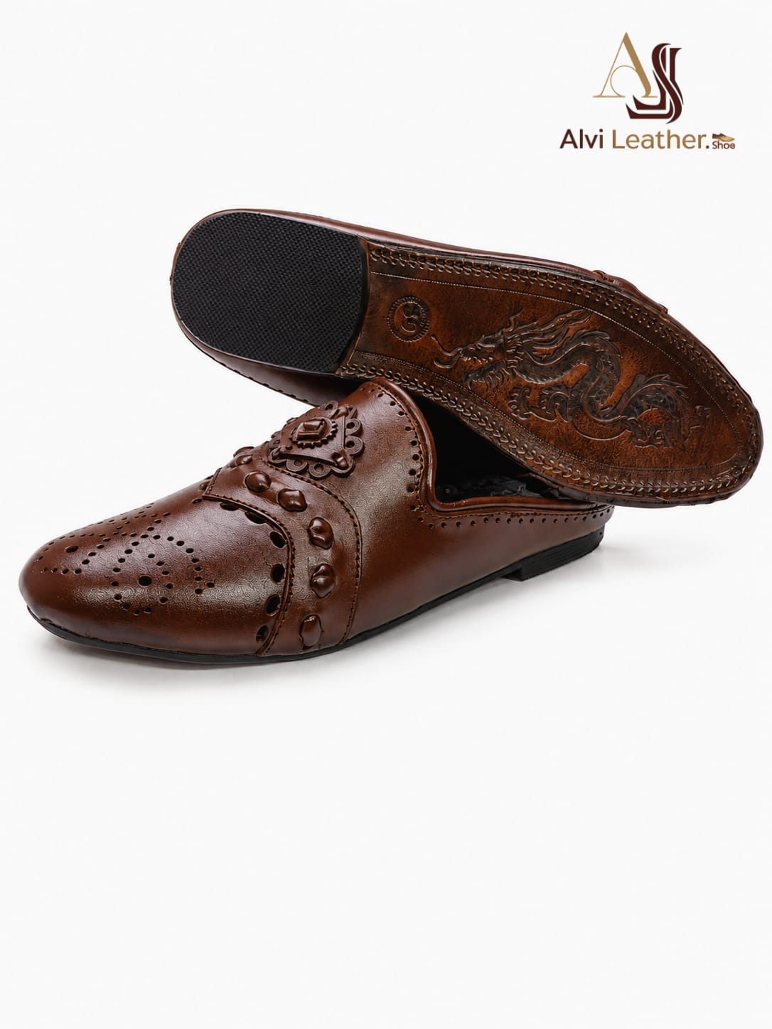 Men’s Half Shoes – 100% Genuine Leather | ASL12