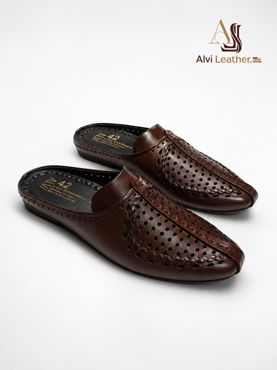Men’s Half Shoes – 100% Genuine Leather | ASL10