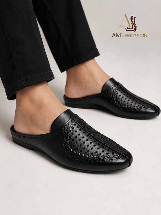 Men’s Half Shoes – 100% Genuine Leather | ASL10